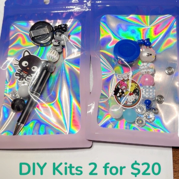 Cute Black and Pink Cartoon Figure - Picture 8 of 12